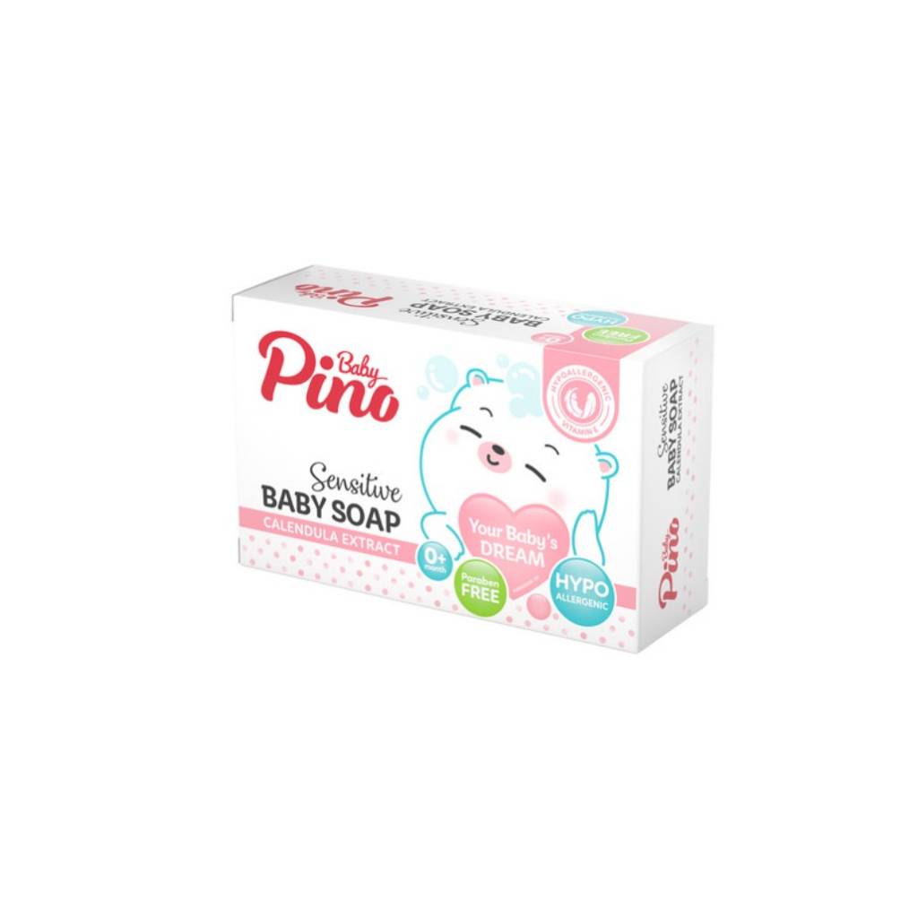 پینو صابون نوزاد و کودک حاوی کالاندولا مناسب پوست حساس 75 گرم